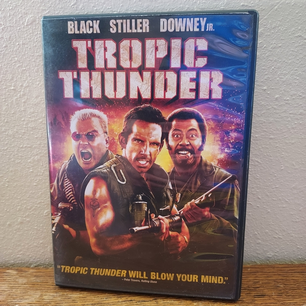 Tropic Thunder (DVD, 2008) Pre-Owned Tested Working Good Shape Great Funny Movie